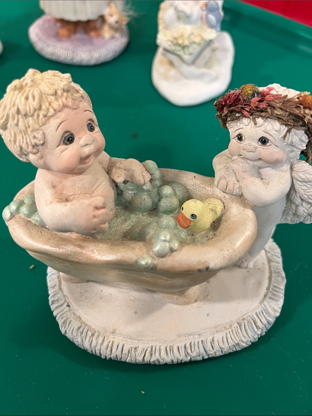 1995 Dreamsicles and Me "BUBBLE BATH" figurine by Kristin